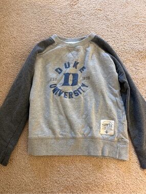 Duke University Gray sweater 4t